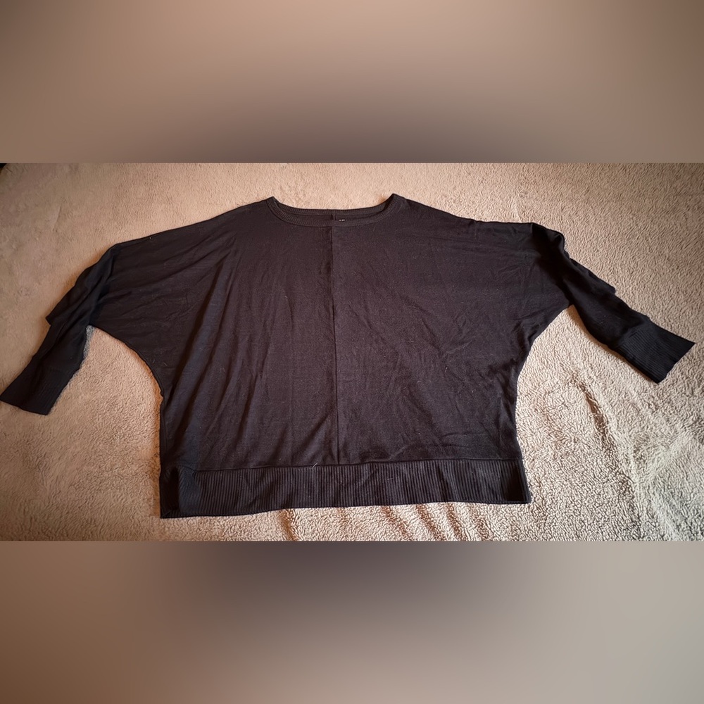 A.N.A Black XL Top